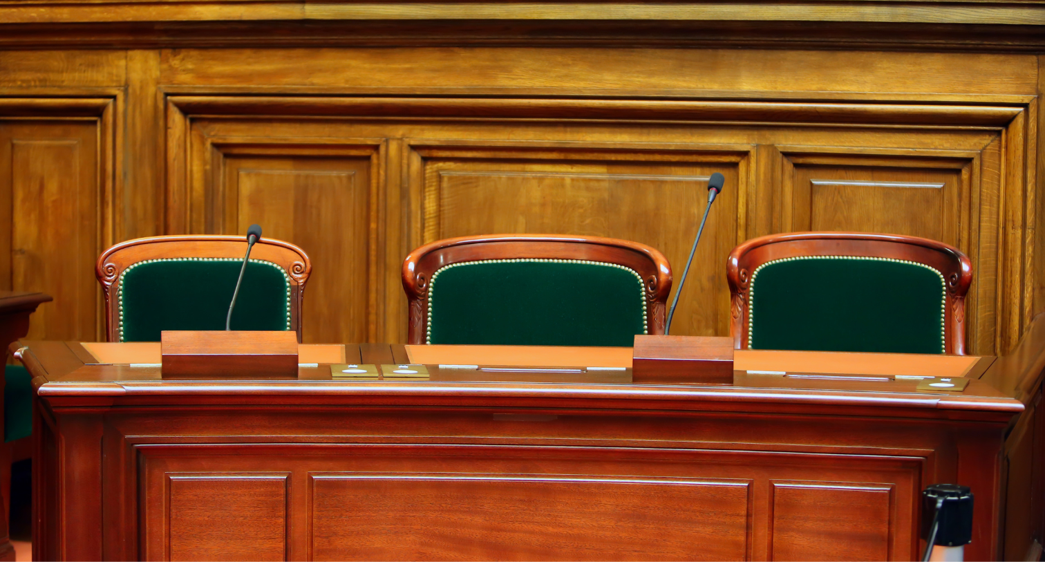 A UK court where judges sit